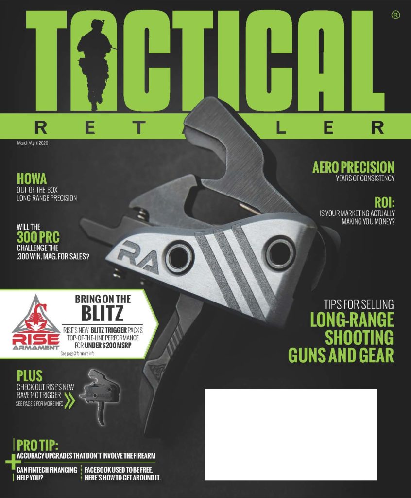 Tactical Retailer cover story for RISE Armament